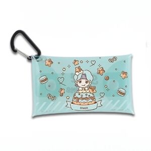 BTS Tiny Tan Suga Mini multi case Card Holder Pouch Keychain